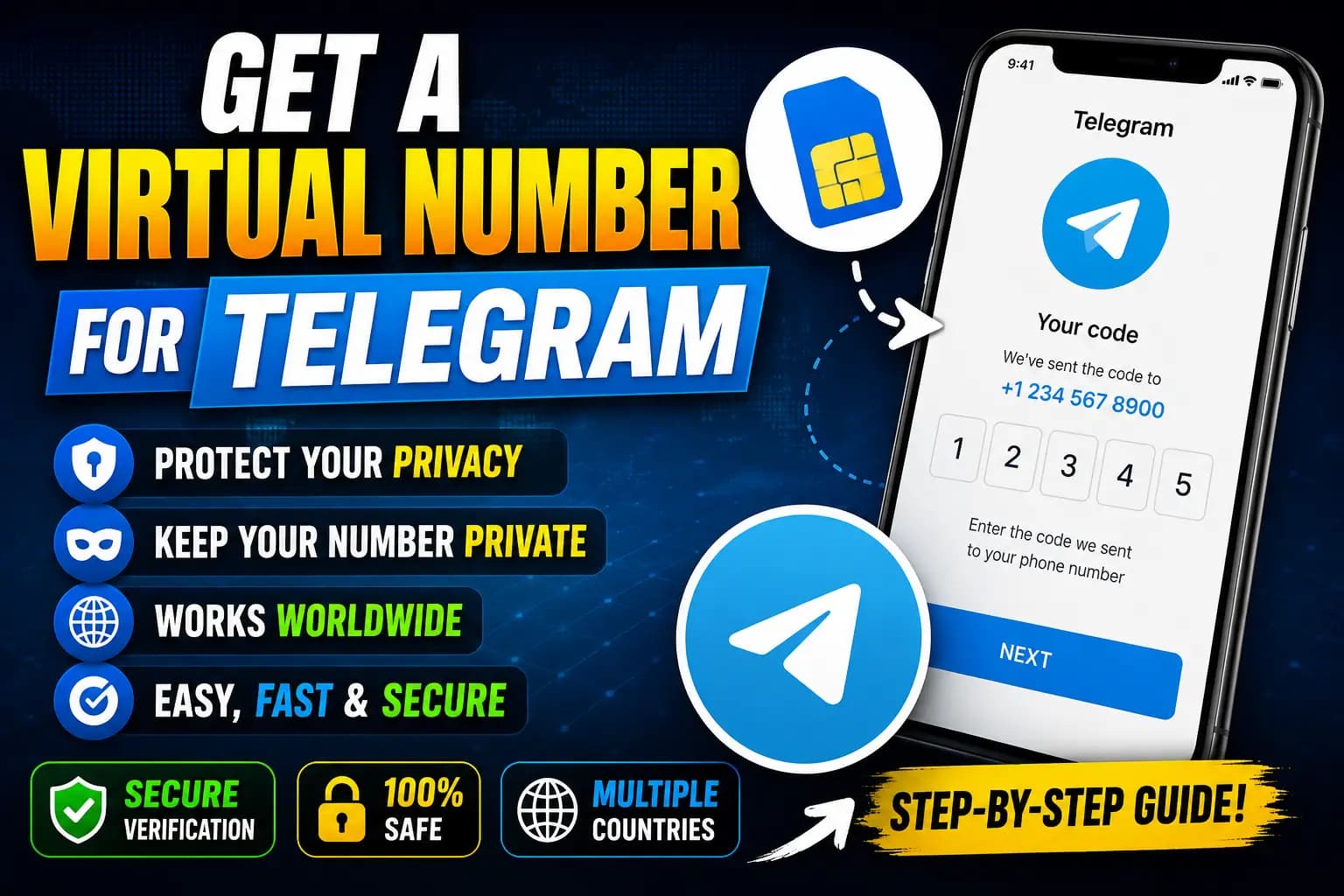 Virtual Number for Telegram: Complete Guide to Telegram Free Numbers (2026)