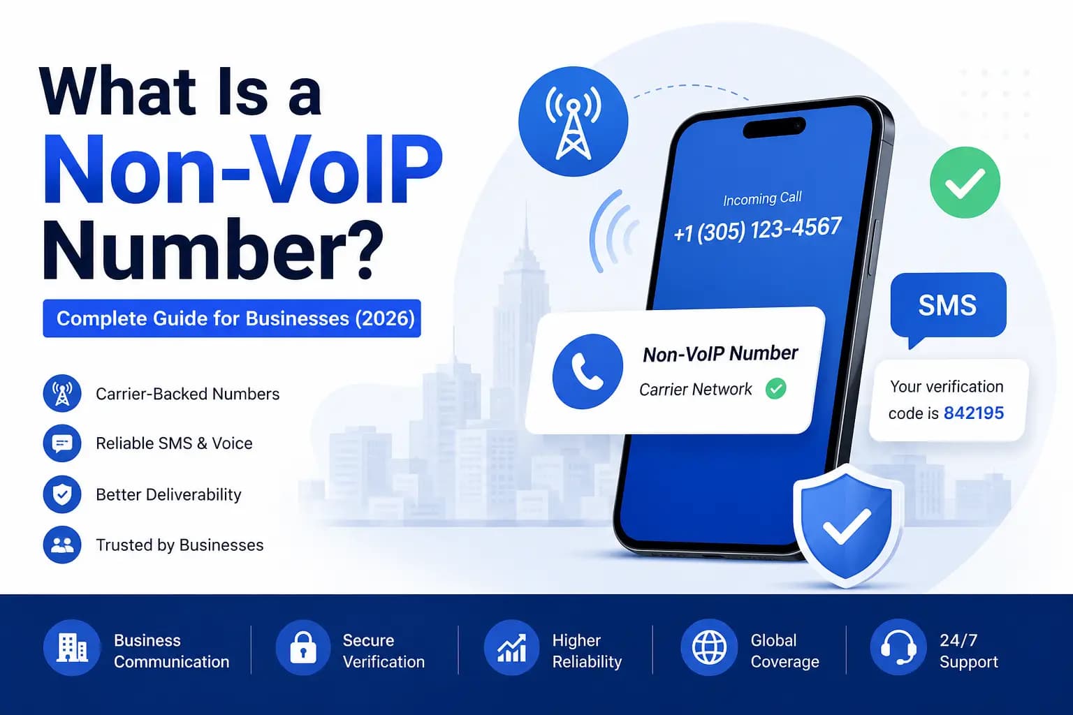What Is a Non-VoIP Number? Complete Guide for Businesses (2026)