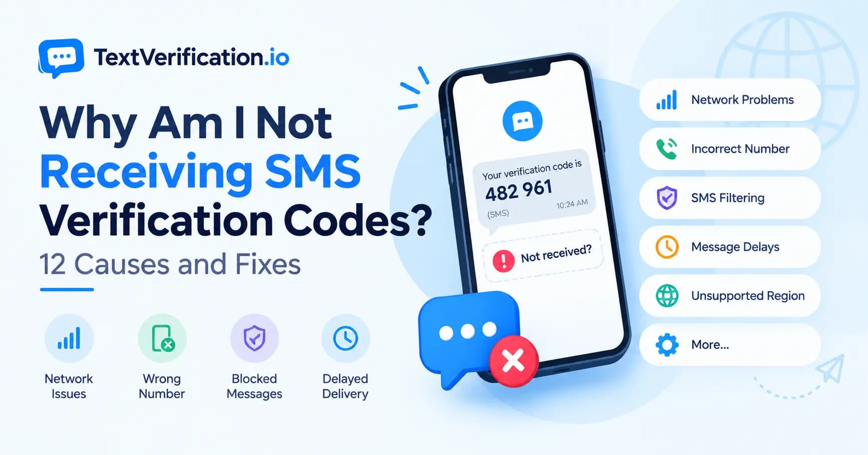 Why Am I Not Receiving SMS Verification Codes? 12 Causes and Fixes (2026)